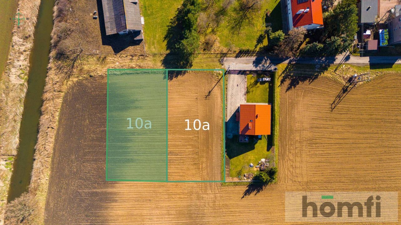 Serviced building plot, near Mietków Reservoir - Plot - Sale - Wrocławski, Mietków / Wawrzeńczyce