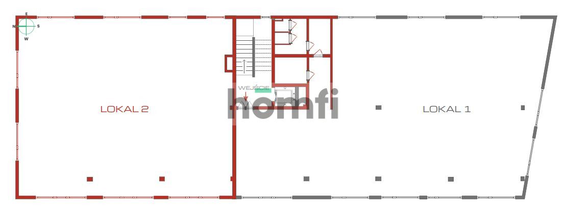 Duży lokal na sprzedaż w nowej inwestycji. 7900zł/ m2. - Lokal użytkowy - Sprzedaż - Wrocławski, Długołęka / Kiełczów