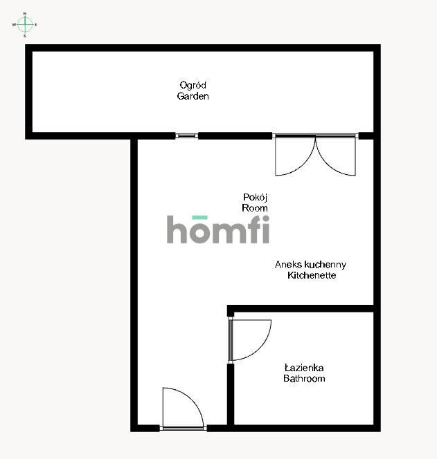 Komfortowa kawalerka z ogrodem - Bronowice Residence - Mieszkanie - Wynajem - Kraków, Krowodrza / Bronowice Wielkie