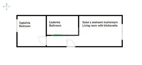 2 POK - blisko centrum miasta| 29 Listopada - Mieszkanie - Wynajem - Kraków, Śródmieście / Prądnik Czerwony