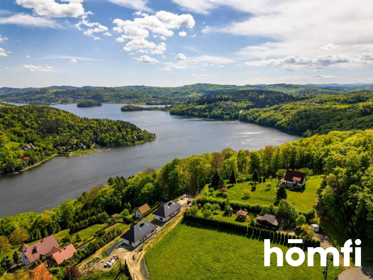 Panoramic lake view and 2 houses, 25 a - Будинок - Продаж - Nowosądecki, Łososina Dolna / Tabaszowa