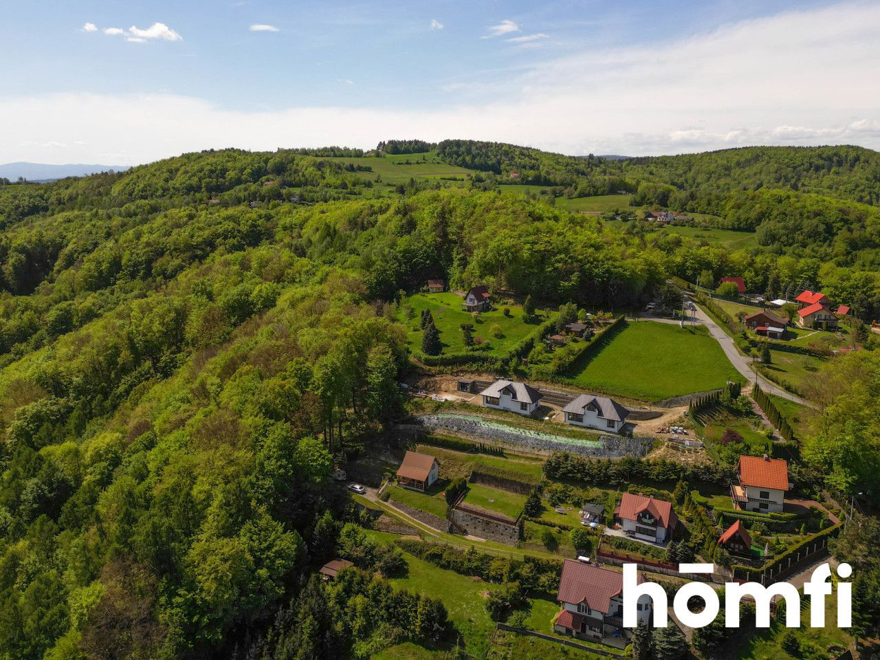 Panoramic lake view and 2 houses, 25 a - Будинок - Продаж - Nowosądecki, Łososina Dolna / Tabaszowa