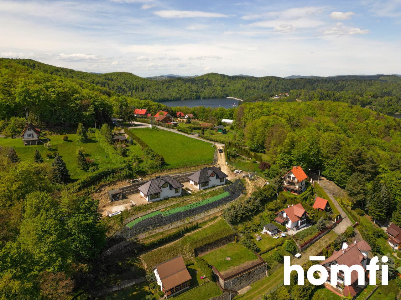 Panoramic lake view and 2 houses, 25 a - Будинок - Продаж - Nowosądecki, Łososina Dolna / Tabaszowa