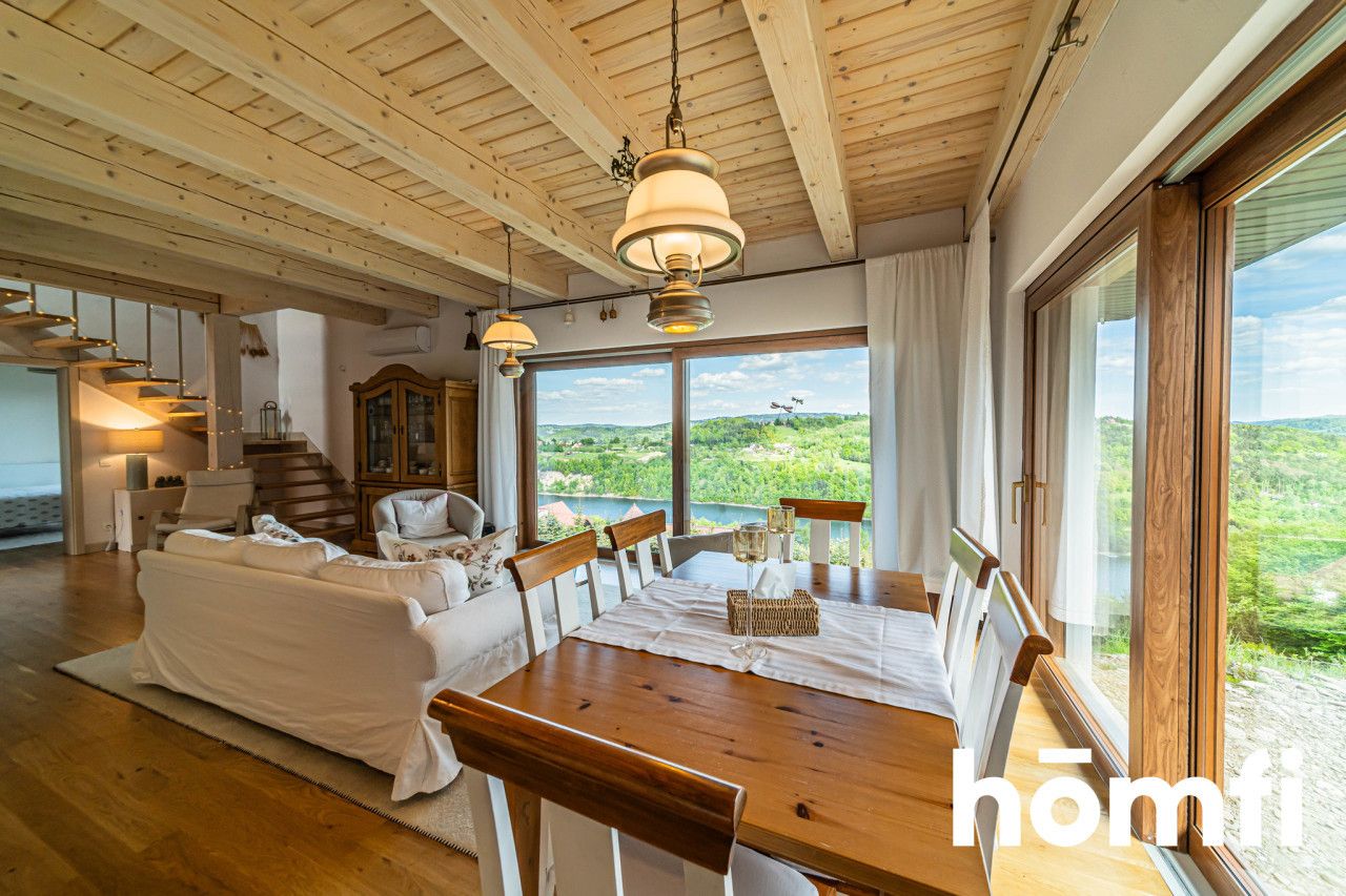 Panoramic lake view and 2 houses, 25 a - Будинок - Продаж - Nowosądecki, Łososina Dolna / Tabaszowa