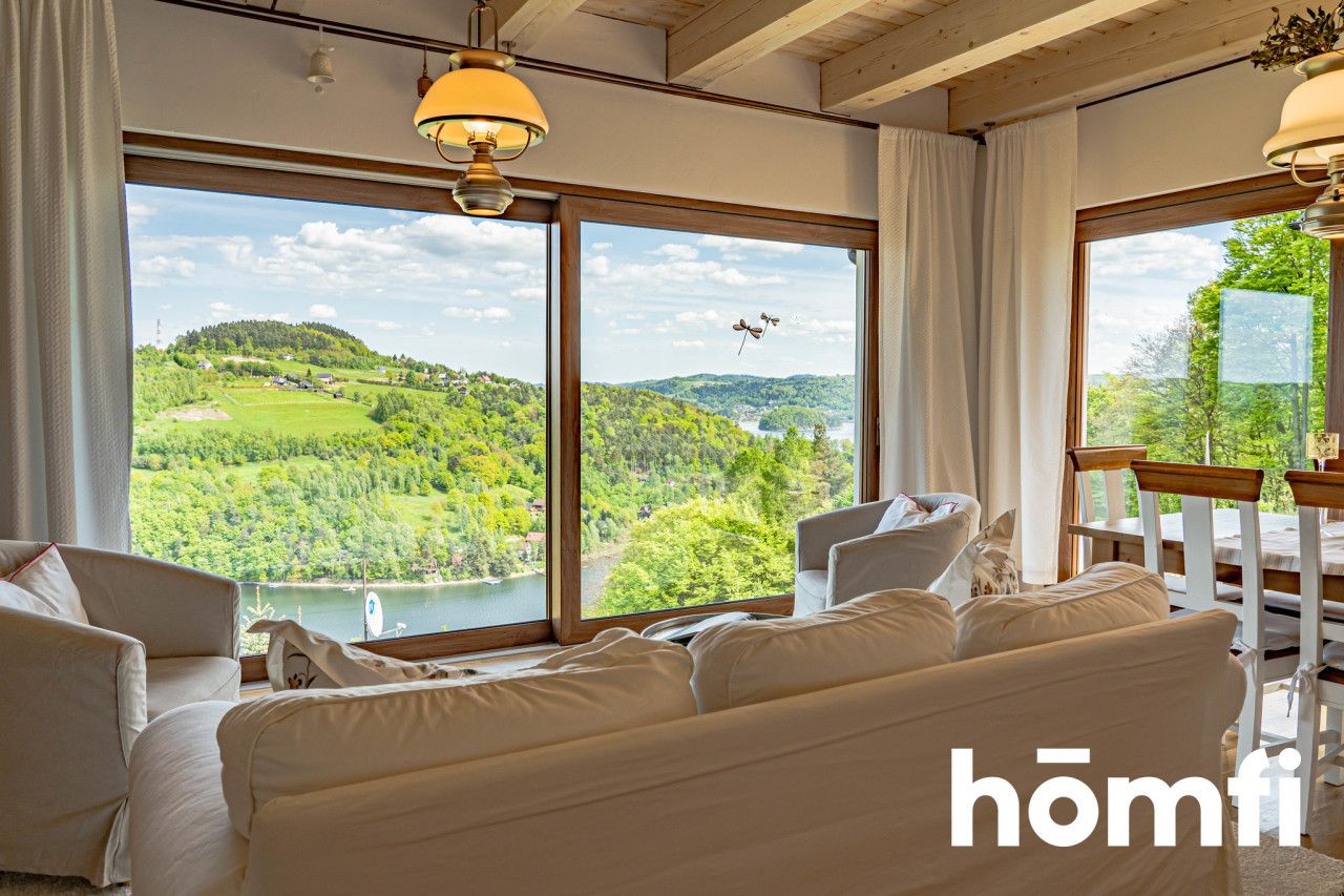 Panoramic lake view and 2 houses, 25 a - Будинок - Продаж - Nowosądecki, Łososina Dolna / Tabaszowa
