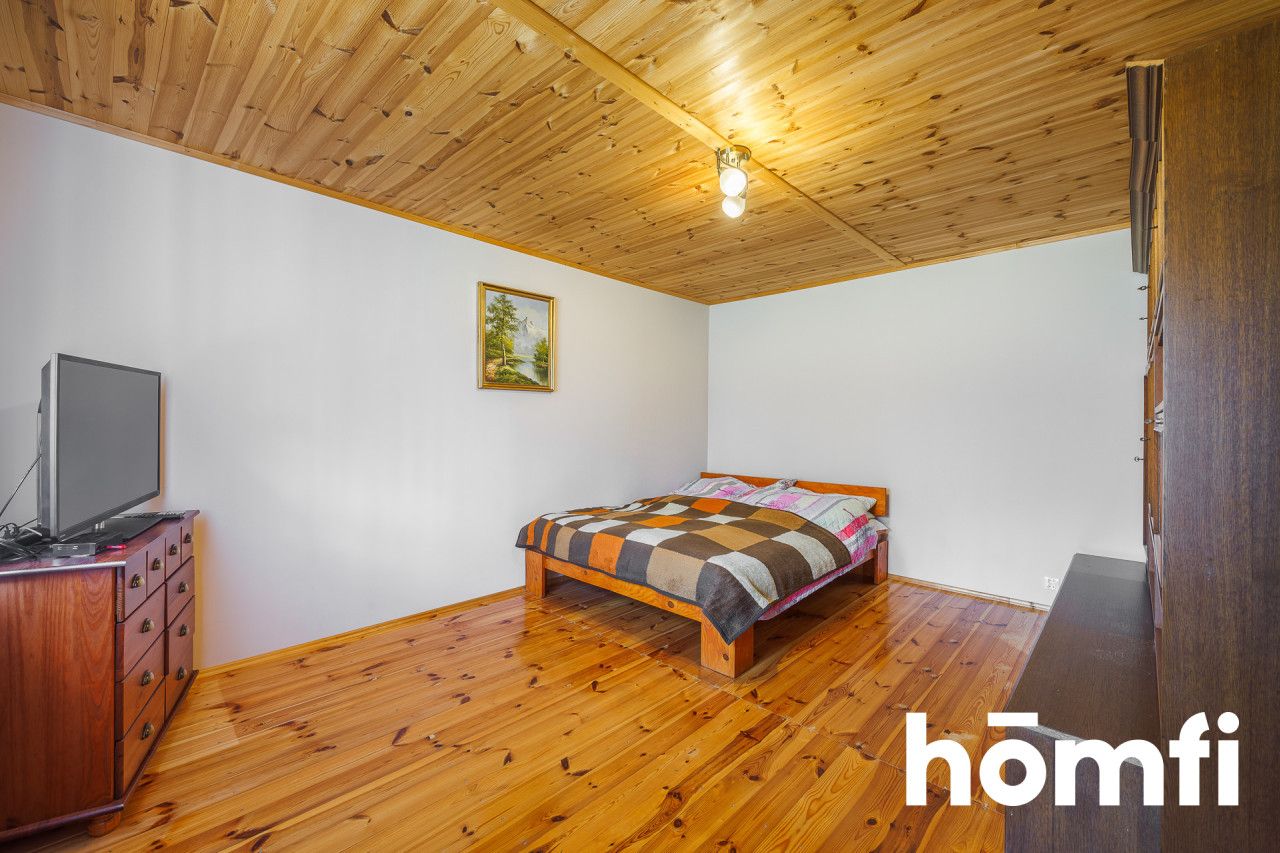 For sale wooden house in the forest with a plot of 80 ares - House - Sale - Dębicki, Pilzno / Machowa