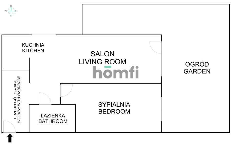 ATTRACTIVE 2 ROOMS | BRONOWICE | ZYGMUNTOWSKA STREET | AIR CONDITIONING | STORAGE ROOM | | GARAGE | LARGE GARDEN - Apartment - Sale - Kraków, Krowodrza / Bronowice