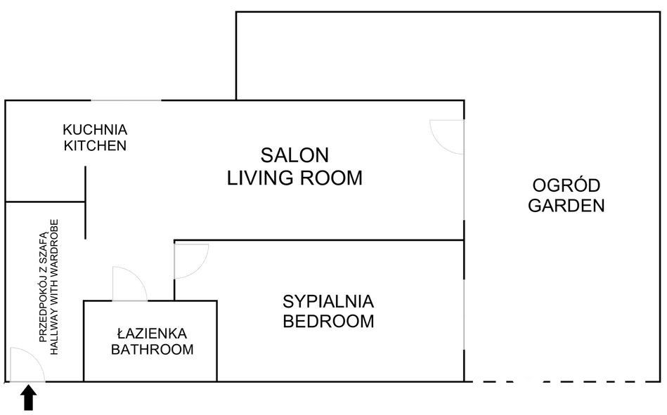 ATTRACTIVE 2 ROOMS | BRONOWICE | ZYGMUNTOWSKA STREET | AIR CONDITIONING | STORAGE ROOM | | GARAGE | LARGE GARDEN - Apartment - Sale - Kraków, Krowodrza / Bronowice