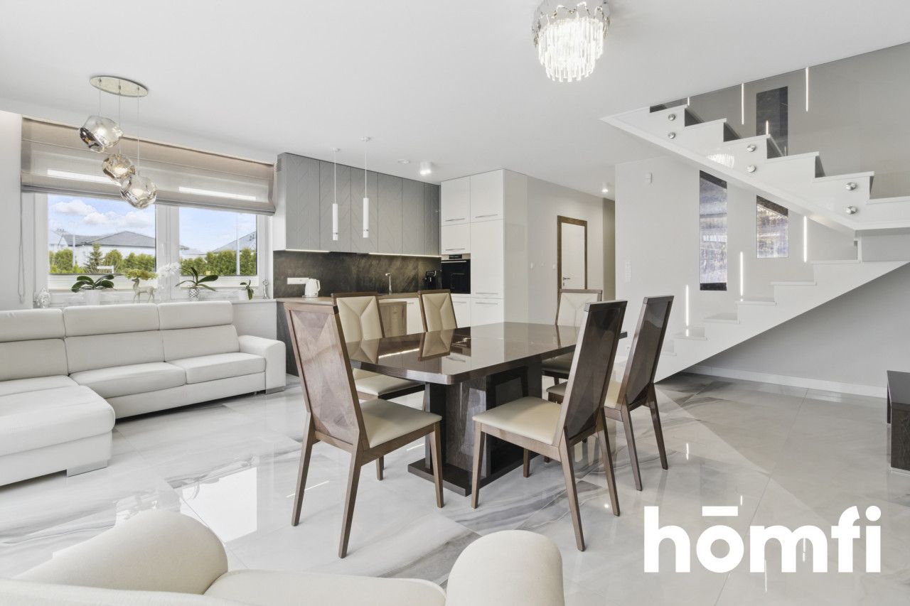 Nowoczeny dom w zabudowie bliźniaczej - Dom - Sprzedaż - Kielecki, Morawica / Dyminy