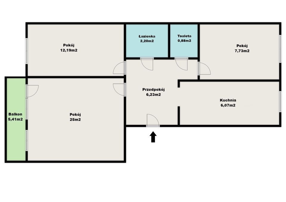 Przytulne umeblowane mieszkanie | 3pokoje | Balkon - Mieszkanie - Sprzedaż - Jarosławski, Jarosław