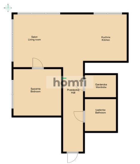 Big space with 2 rooms at Leśniczówka Park in Radom - Квартира - Оренда - Radom, Śródmieście