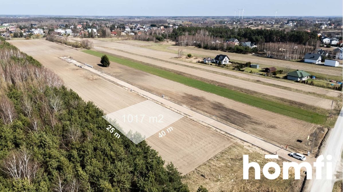 A plot with utilities awaits your home! - Plot - Sale - Radomski, Jedlińsk