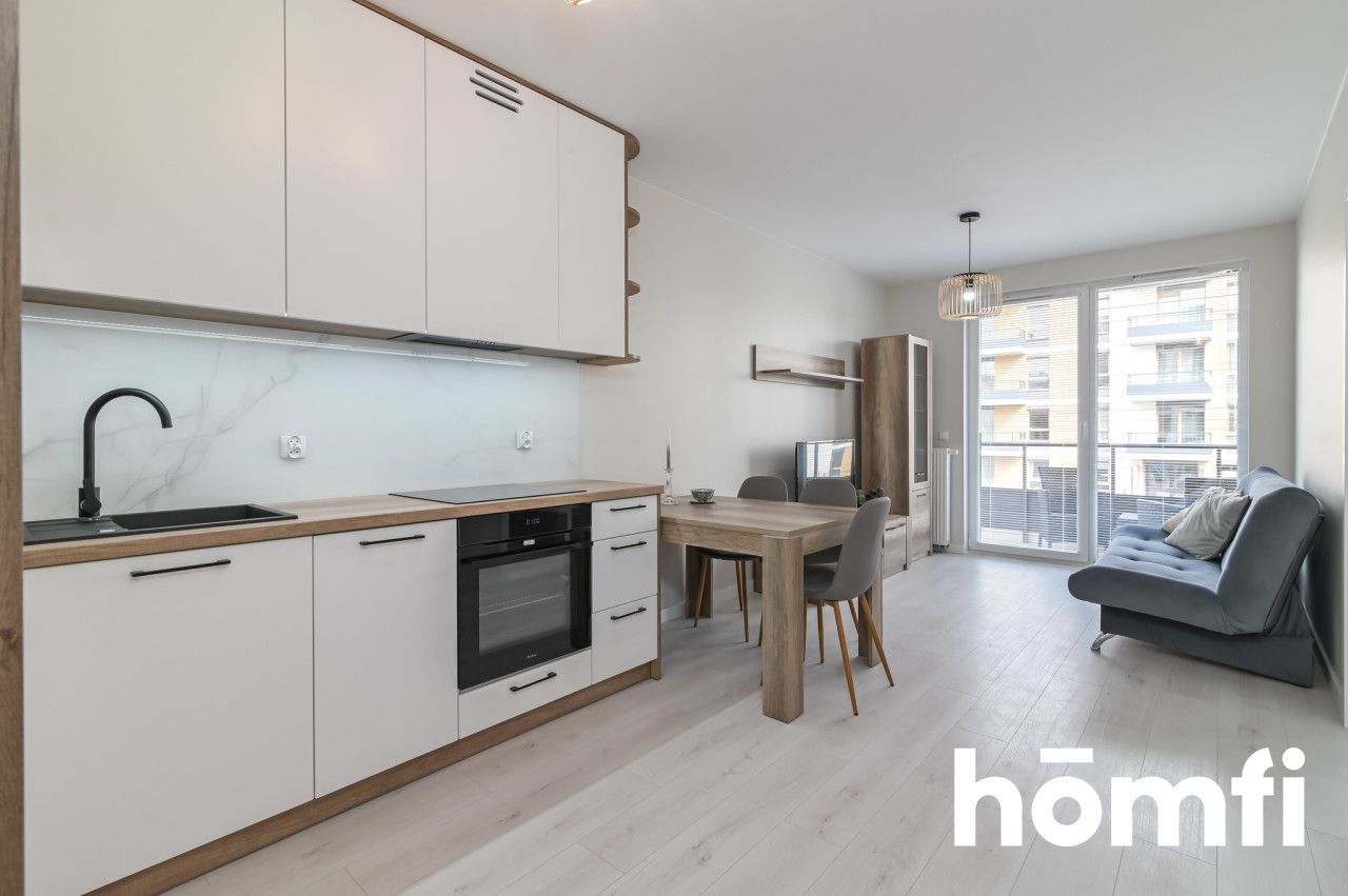 apartment in Gdańsk in the Chełm district, 2 rooms, new for rent, above-ground parking space - Apartment - Rent - Gdańsk, Chełm