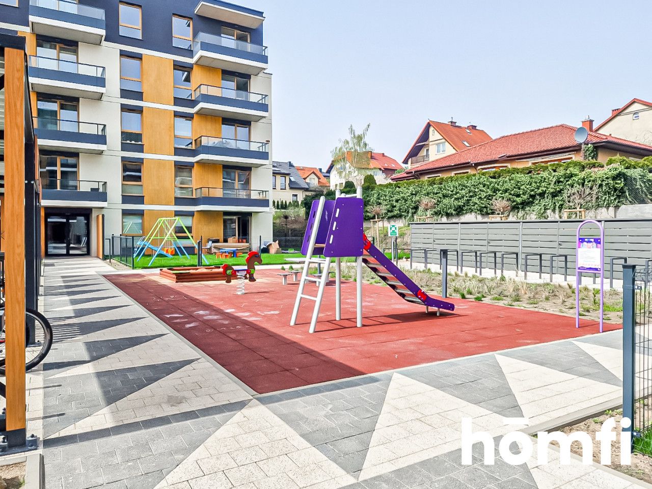 apartment in Gdańsk in the Chełm district, 2 rooms, new for rent, above-ground parking space - Apartment - Rent - Gdańsk, Chełm