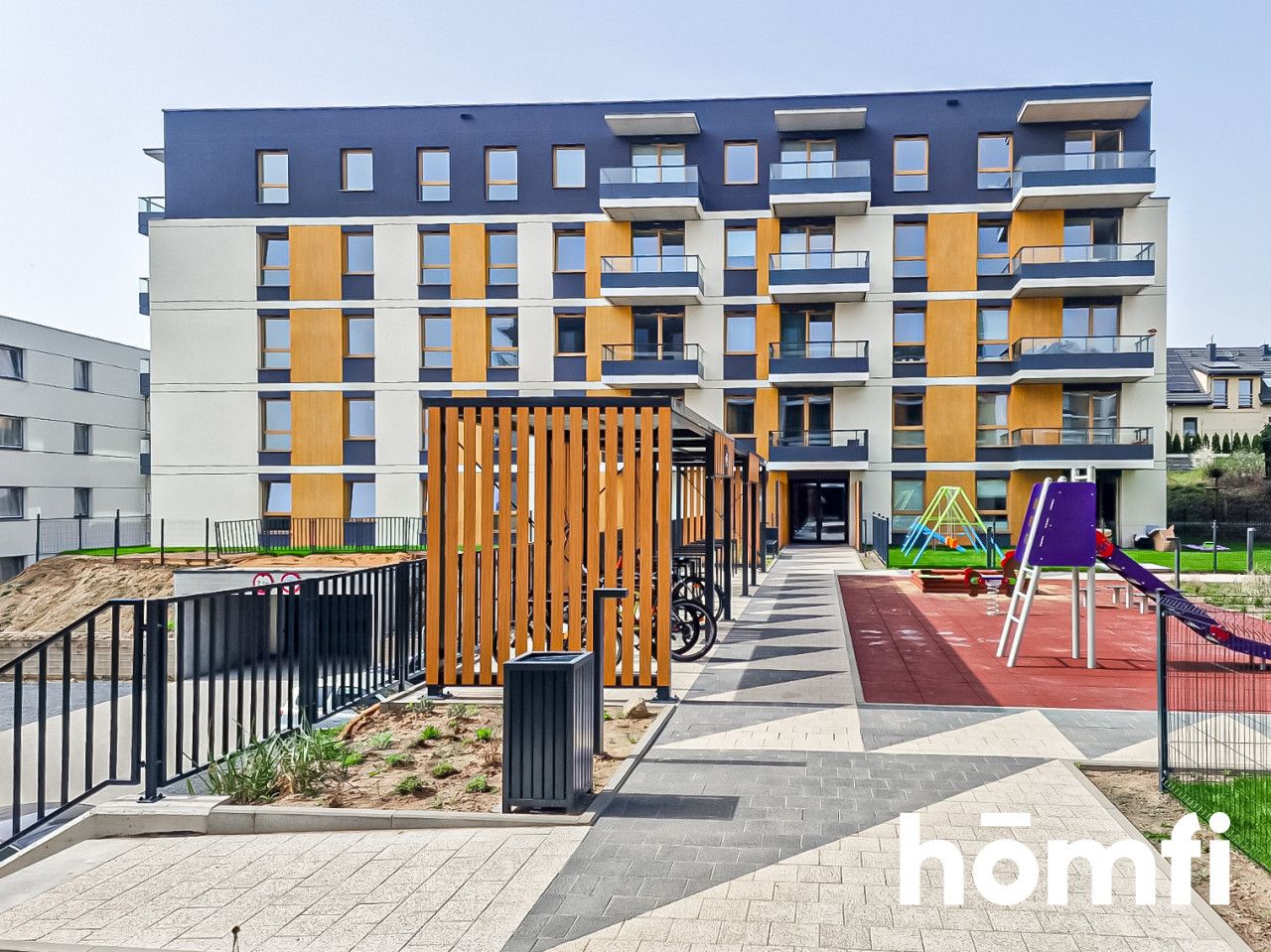 apartment in Gdańsk in the Chełm district, 2 rooms, new for rent, above-ground parking space - Apartment - Rent - Gdańsk, Chełm