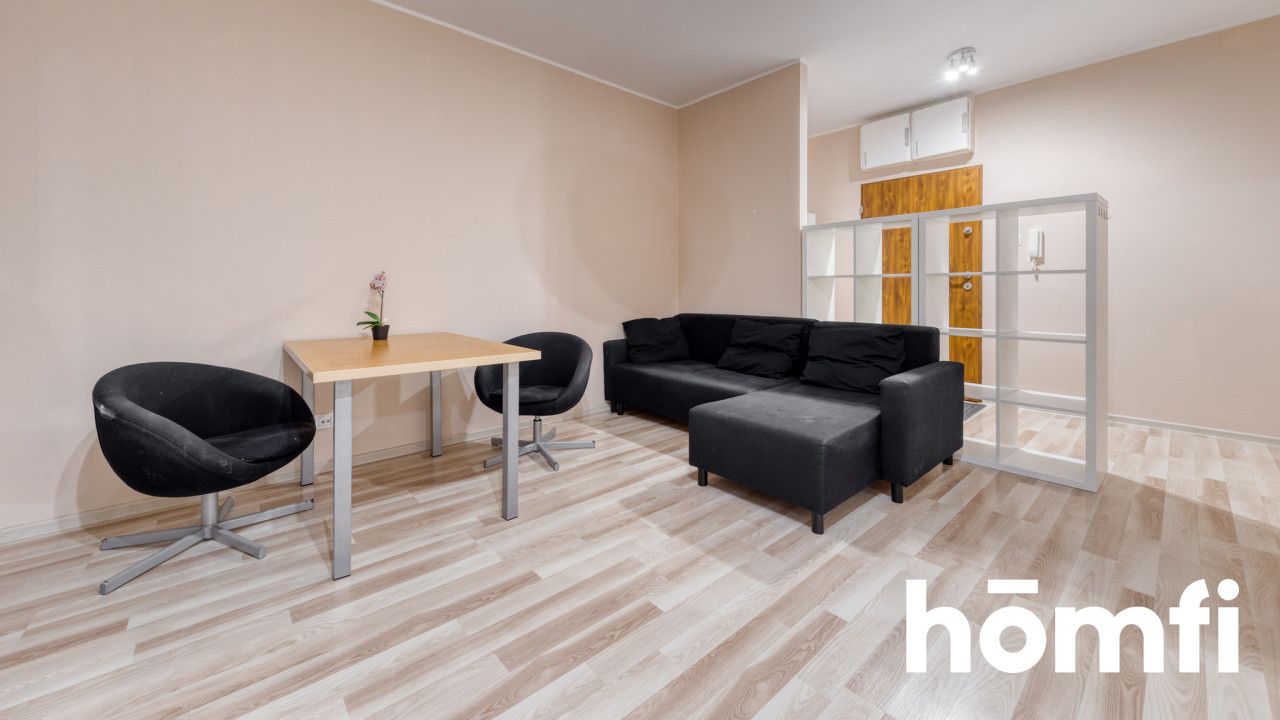 Studio apartament with balcony in City center - Apartment - Rent - Łódź, Polesie