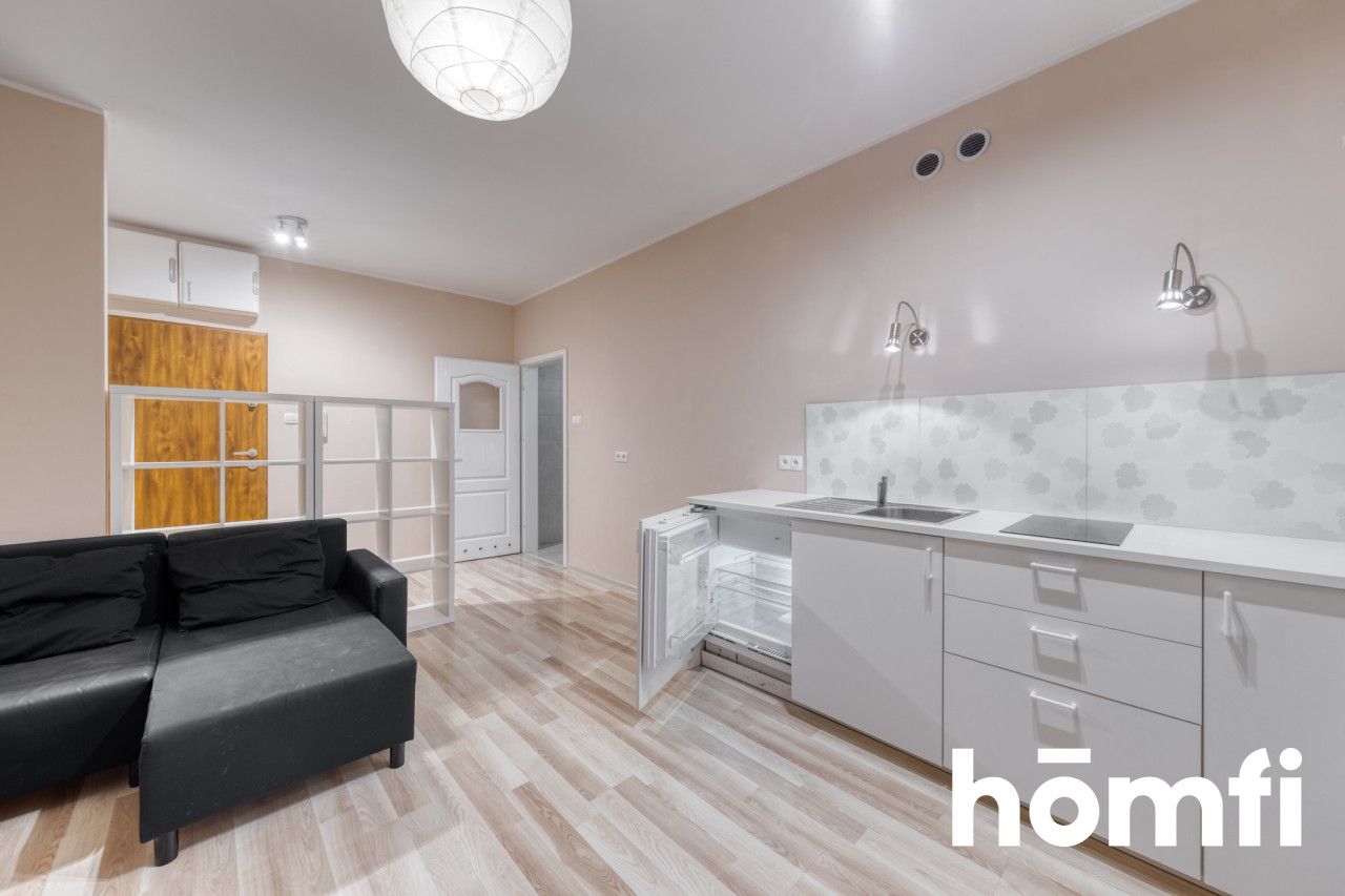 Studio apartament with balcony in City center - Apartment - Rent - Łódź, Polesie