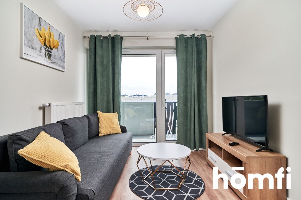 Modern 2-room apartment at Małopanewska street next to Magnolia - Квартира - Оренда - Wrocław, Fabryczna / Gądów Mały