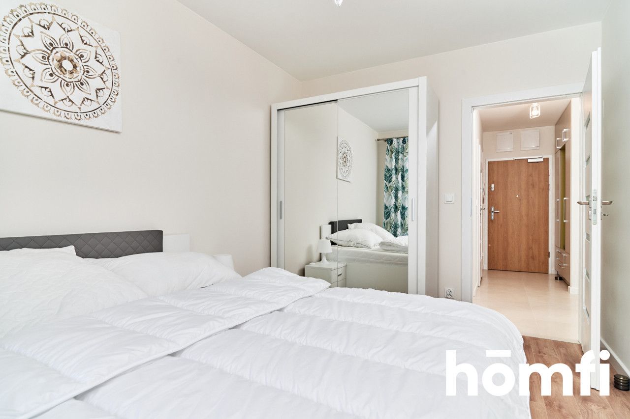 Modern 2-room apartment at Małopanewska street next to Magnolia - Квартира - Оренда - Wrocław, Fabryczna / Gądów Mały