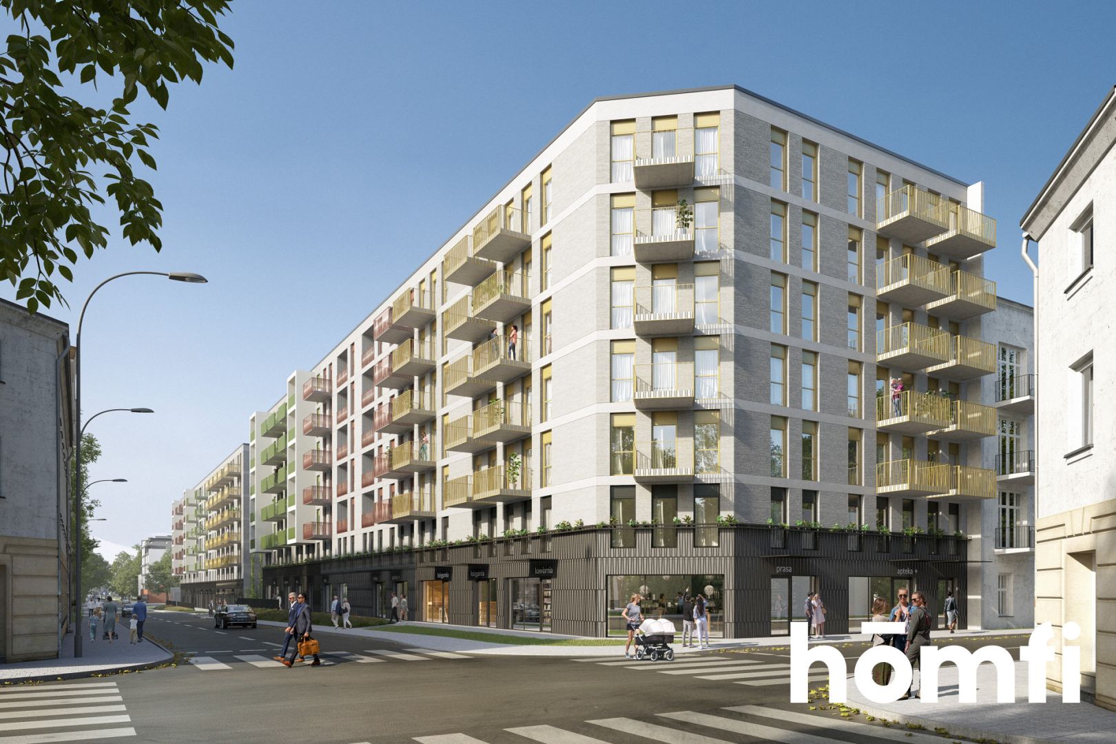 APARTMENT WITH BALCONY - Квартира - Продаж - Łódź