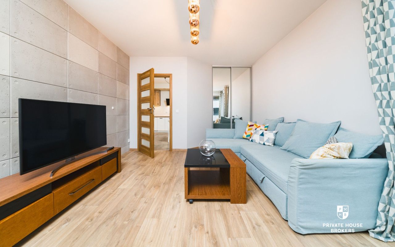 Bajeczna, 82m²: 4-pokojowe mieszkanie przy Wiśle | Fabryczna - Mieszkanie - Wynajem - Kraków, Śródmieście / Dąbie