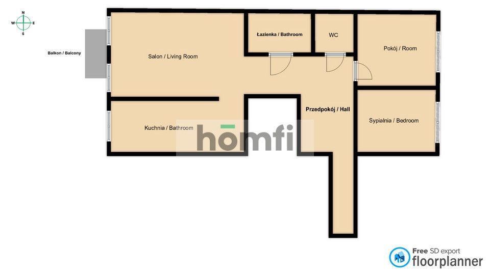 Nowa cena / 3 pokoje Miechowice pets friendly - Mieszkanie - Wynajem - Bytom, Miechowice