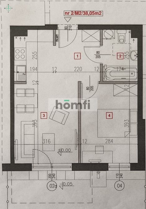 COZY TWO-ROOM APARTMENT WITH GARDEN - Apartment - Rent - Radom, Glinice