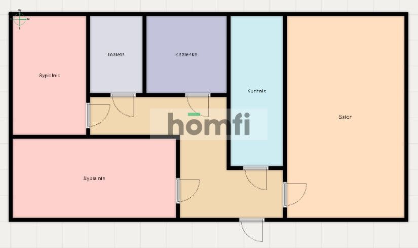 3 osobne pokoje z oddzielną kuchnią. METRO - Mieszkanie - Wynajem - Warszawa, Wola