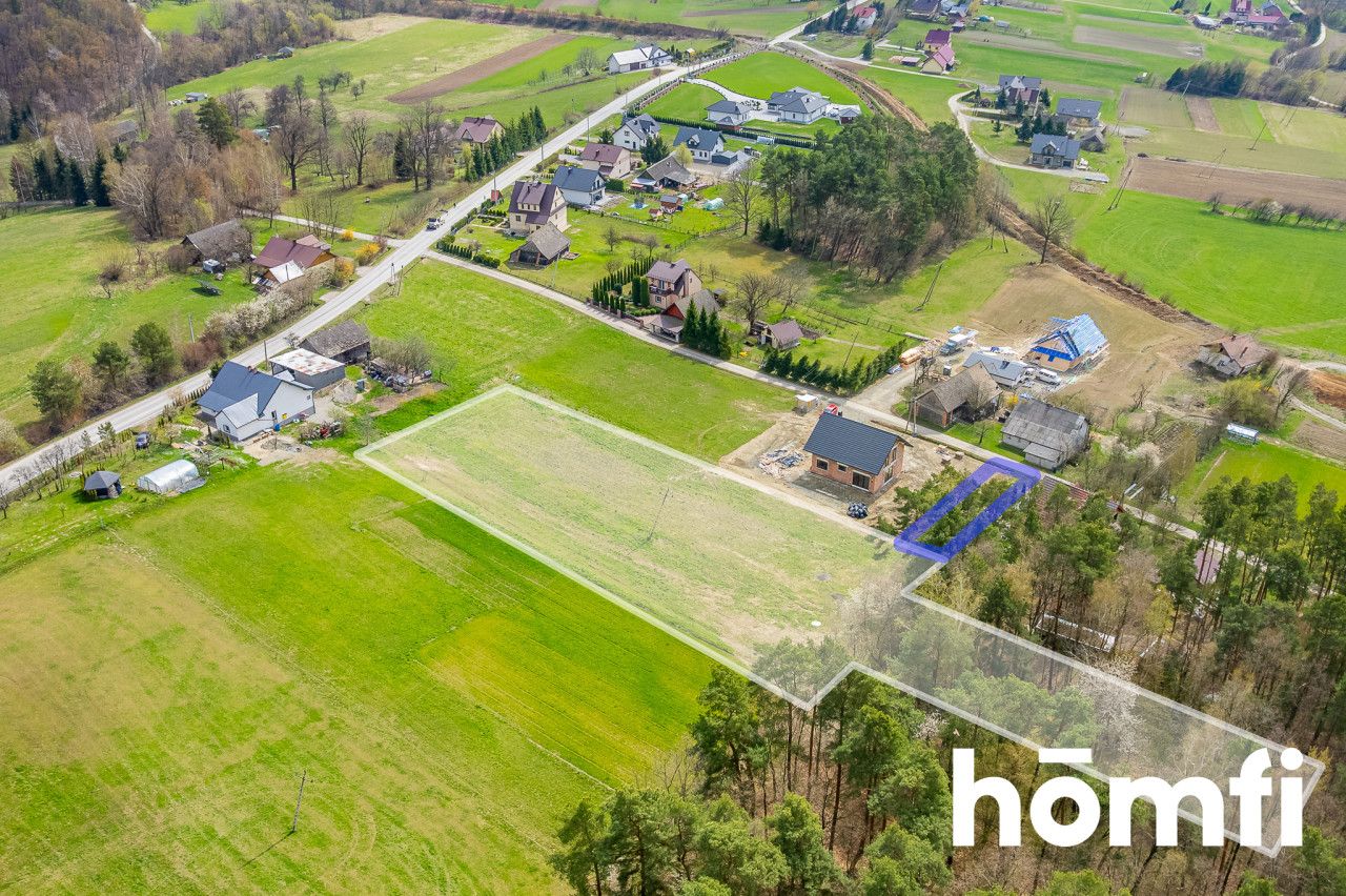 Beautiful view plot with private forest - Ділянка - Продаж - Limanowski, Limanowa / Męcina