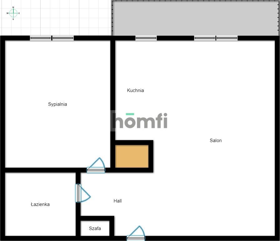 2-pokojowe z balkonem/ Krzyki / Róży Wiatrów - Mieszkanie - Wynajem - Wrocław, Krzyki / Krzyki
