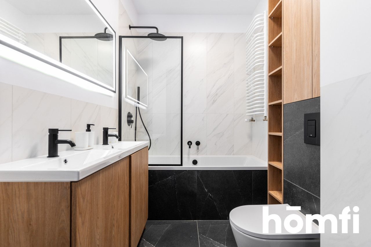 BRIGHT 3-ROOM APARTMENT | WARDROBE | AIR CONDITIONING | BALCONY | UNDERGROUND PARKING | STORAGE ROOM | PRANDOTY STR. CLOSE TO THE CENTER - Apartment - Rent - Kraków, Śródmieście