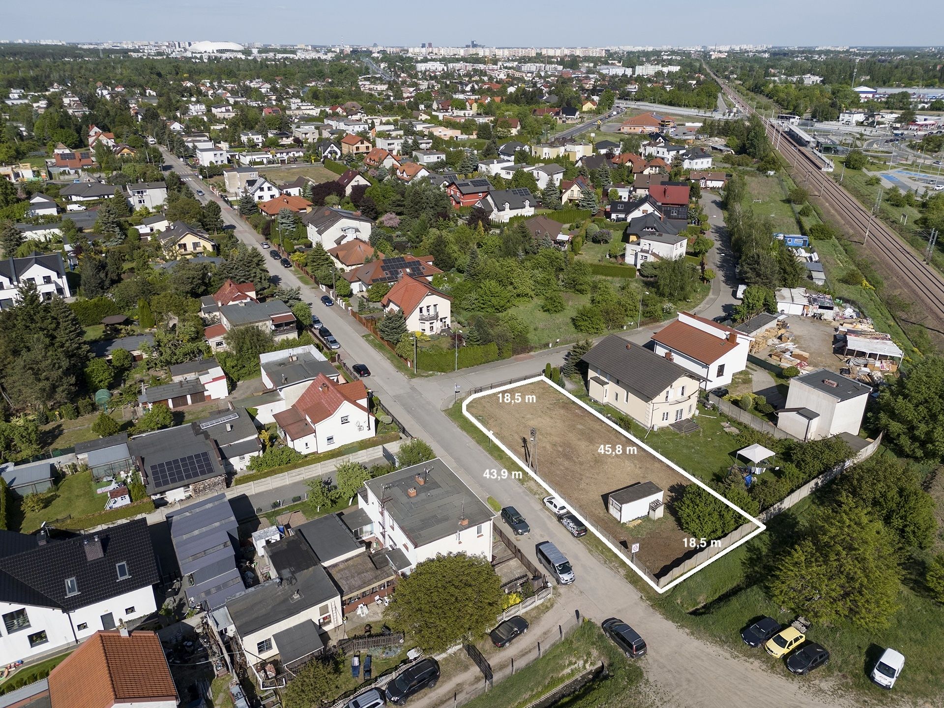 Działka budowlana w dobrej lokalizacji - Działka - Sprzedaż - Poznań, Grunwald