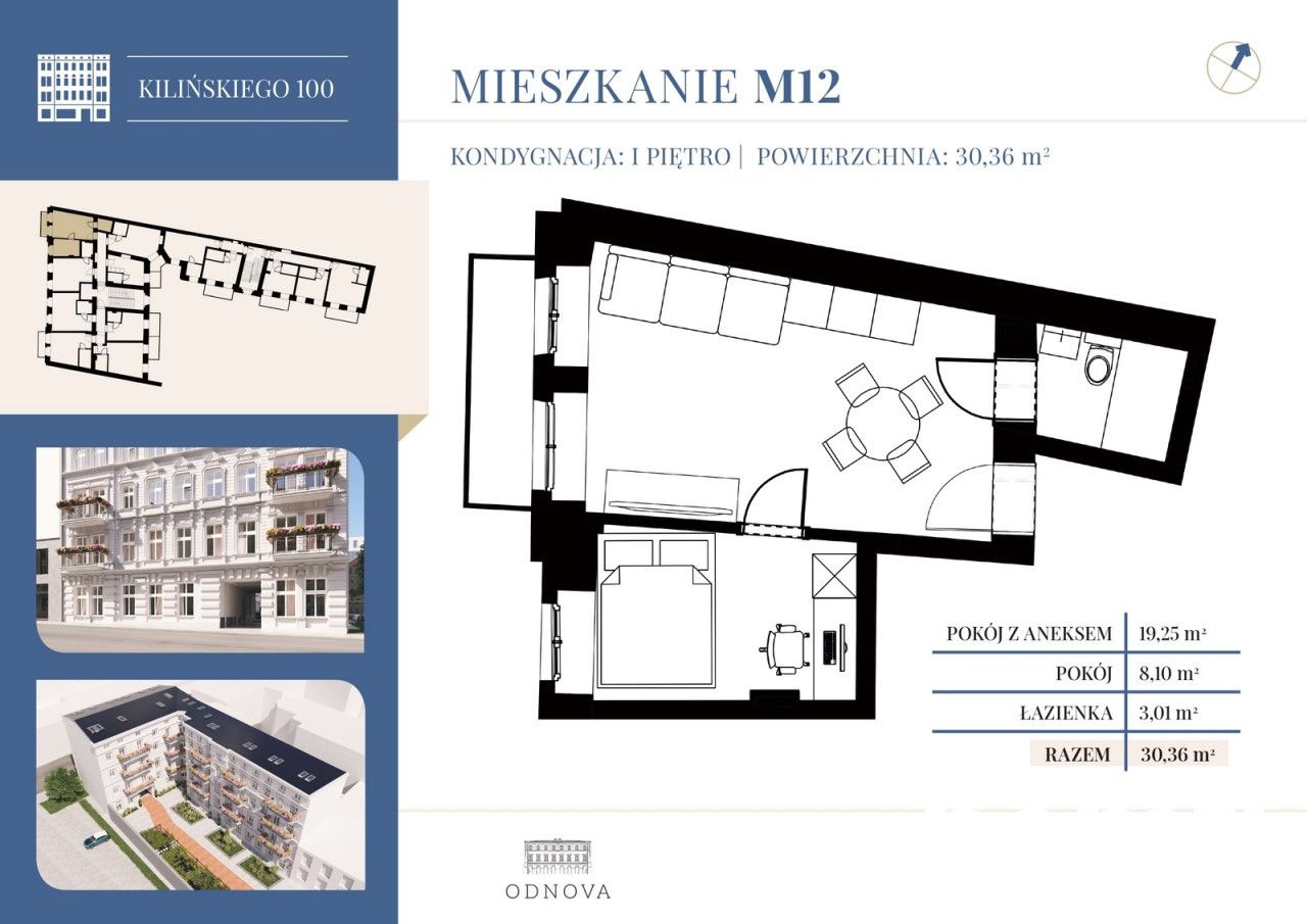 Wysokie M2 przy Parku Sienkiewicza - Mieszkanie - Sprzedaż - Łódź, Śródmieście