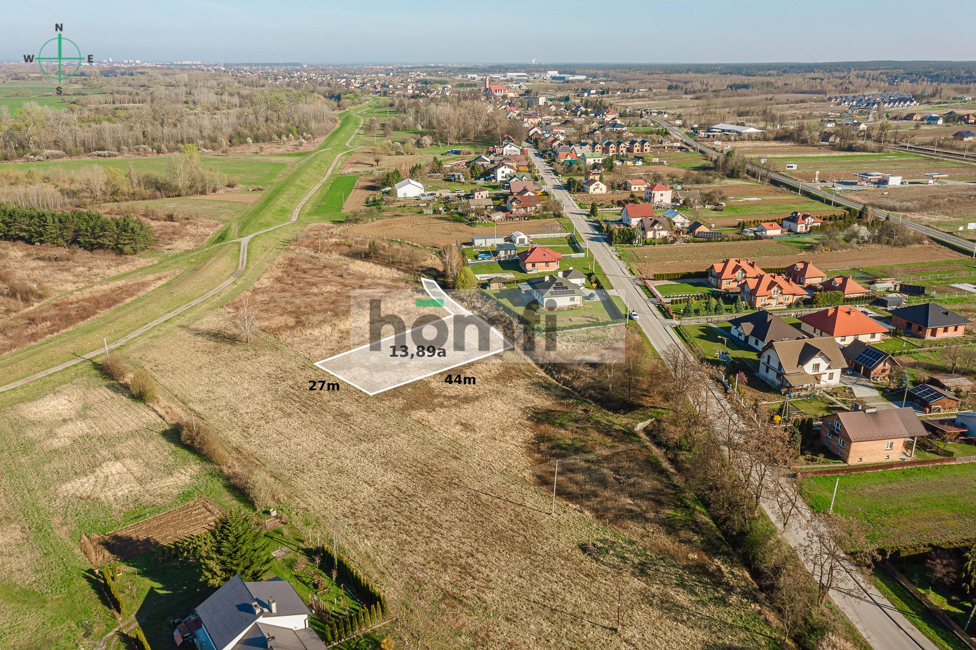 PIĘKNA OKOLICA | 13,89 A | WZ DOM JEDNORODZINNY - Działka - Sprzedaż - Mielecki, Mielec