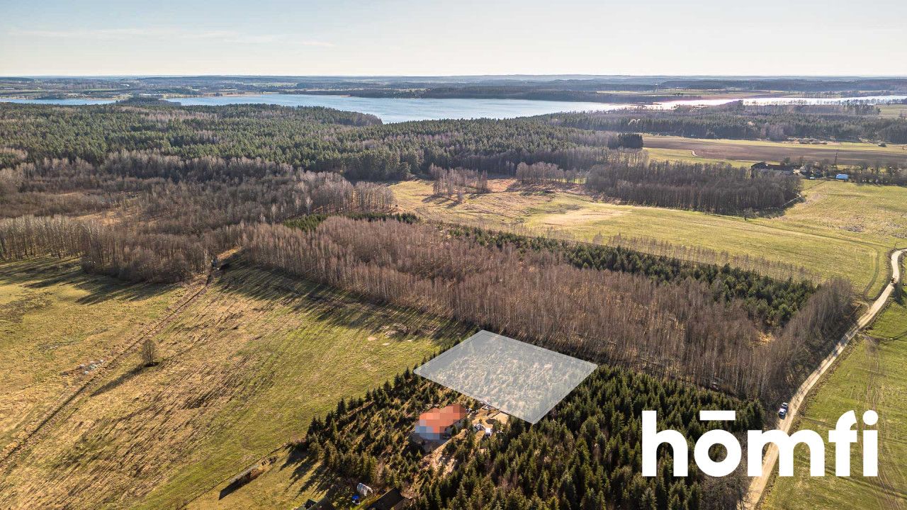 Działka 4083 m² w Kamionkach Wydane WZ - Działka - Sprzedaż - Giżycki, Giżycko / Kamionki