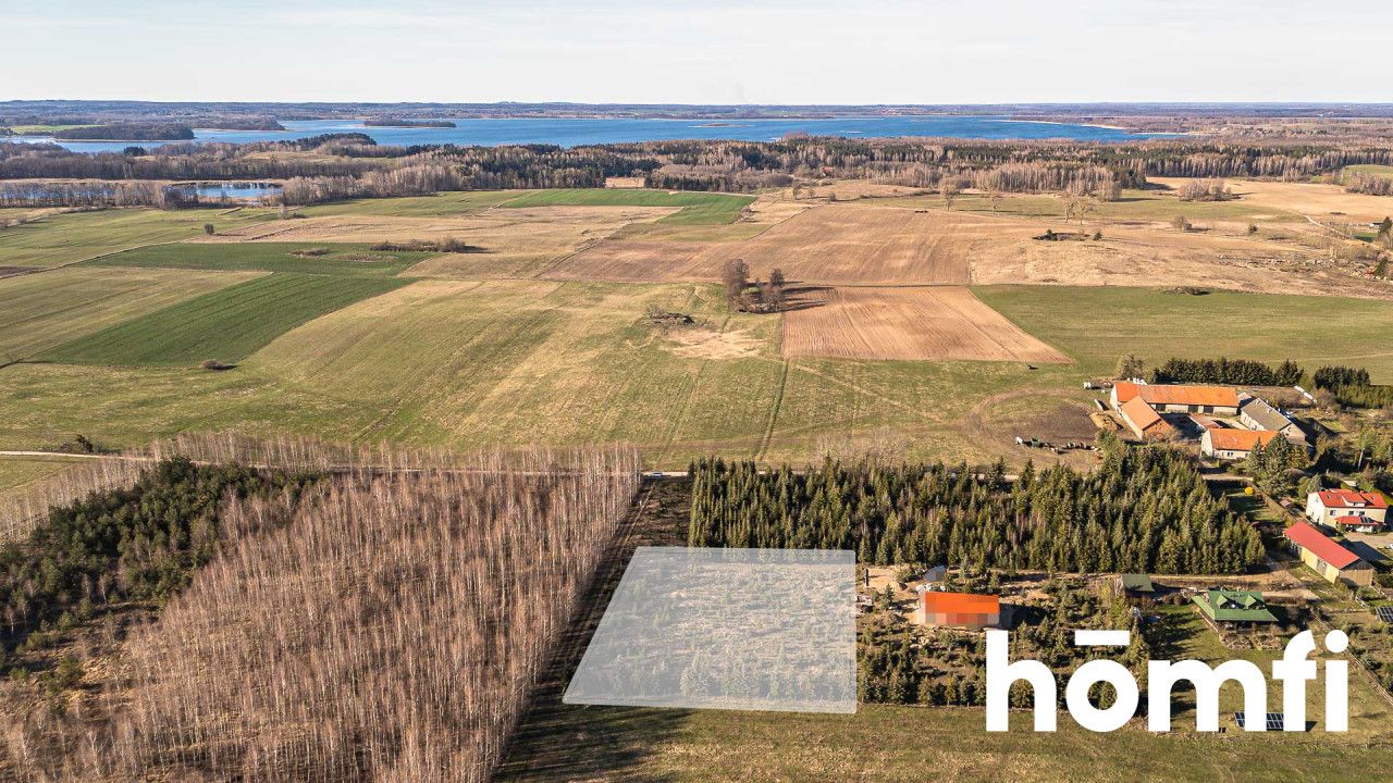 Działka 4083 m² w Kamionkach Wydane WZ - Działka - Sprzedaż - Giżycki, Giżycko / Kamionki