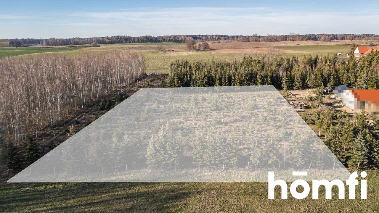 Działka 4083 m² w Kamionkach Wydane WZ - Działka - Sprzedaż - Giżycki, Giżycko / Kamionki