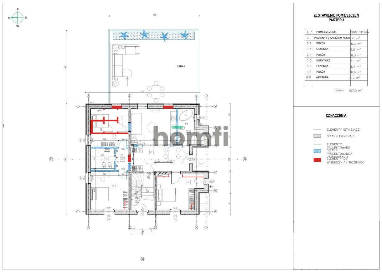 Poniemiecki dom 390m2 + dwie działki budowlane na Brochowie - Дім - Продаж - Wrocław, Krzyki / Brochów