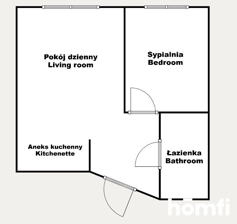 WAGNERA | 2 pokoje w zamkniętym osiedlu - Mieszkanie - Sprzedaż - Wrocław, Krzyki / Jagodno