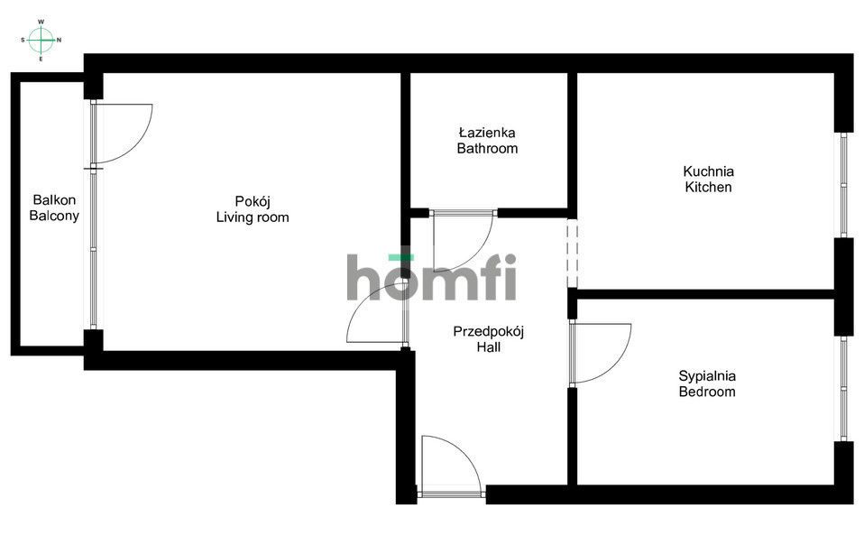 Funkcjonalne i przytulne dwupokojowe mieszkanie | Krowodrza, Kraków - Mieszkanie - Wynajem - Kraków, Krowodrza / Prądnik Biały