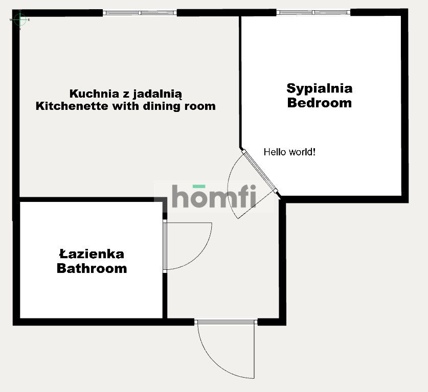 Grota Roweckiego / zamykany garaż, wydzielona sypialnia - Apartment - Rent - Wrocław, Krzyki / Wojszyce