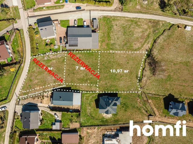 Viewed plot in a green area with WZ - Plot - Sale - Rzeszów, Przybyszówka