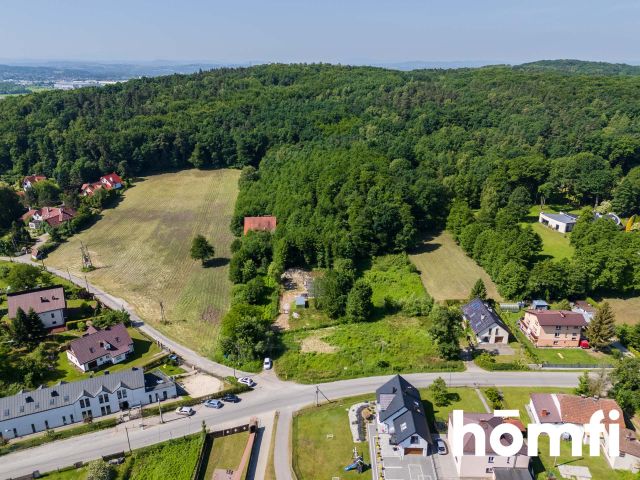 Exceptional and unique plot on the edge of the Tyniec Forest, featuring a house under construction and a private woodland grove - Podgórki Tynieckie St. | Cracow - Tyniec - Ділянка - Продаж - Kraków, Podgórze / Tyniec