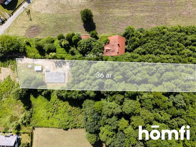 Exceptional and unique plot on the edge of the Tyniec Forest, featuring a house under construction and a private woodland grove - Podgórki Tynieckie St. | Cracow - Tyniec - Ділянка - Продаж - Kraków, Podgórze / Tyniec