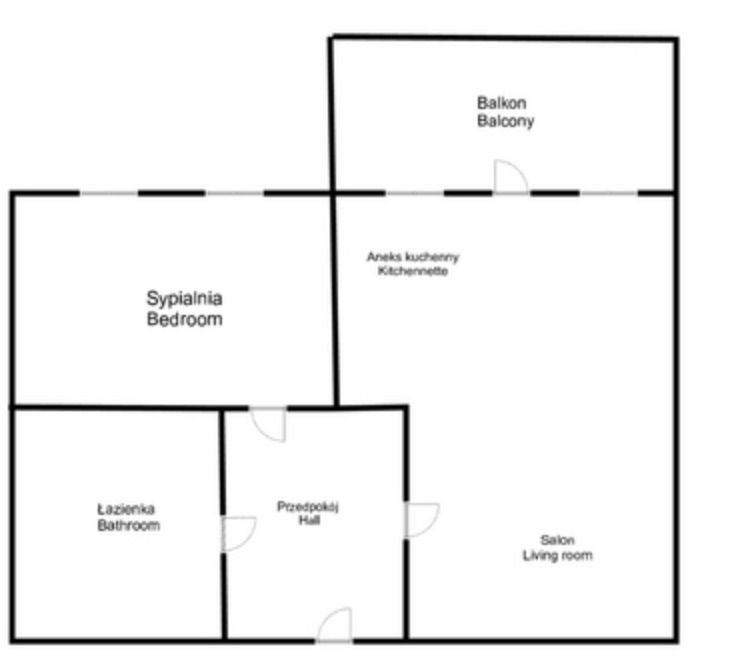 2-room scheduled apartment for rent! - Apartment - Rent - Wrocław, Kępa Mieszczańska