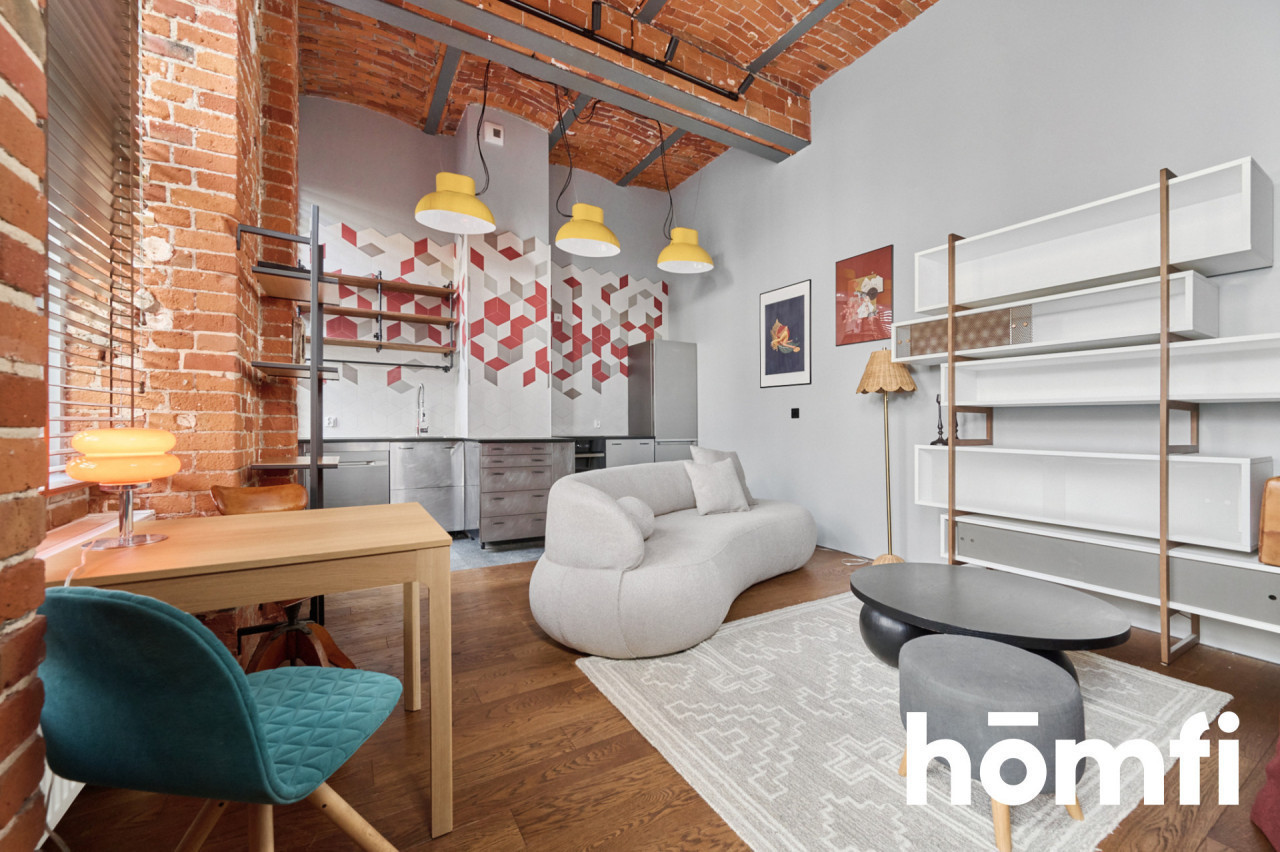 Loft 49m2 in Nowa Papiernia investment - Krzyki - Apartment - Rent - Wrocław, Krzyki