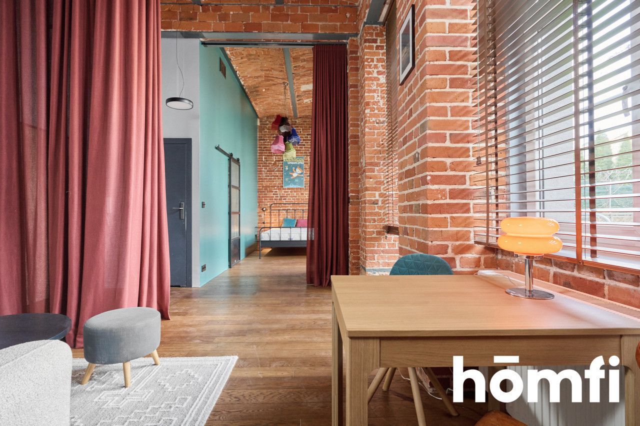 Loft 49m2 w Nowej Papierni z ogródkiem od zaraz - Mieszkanie - Wynajem - Wrocław, Krzyki