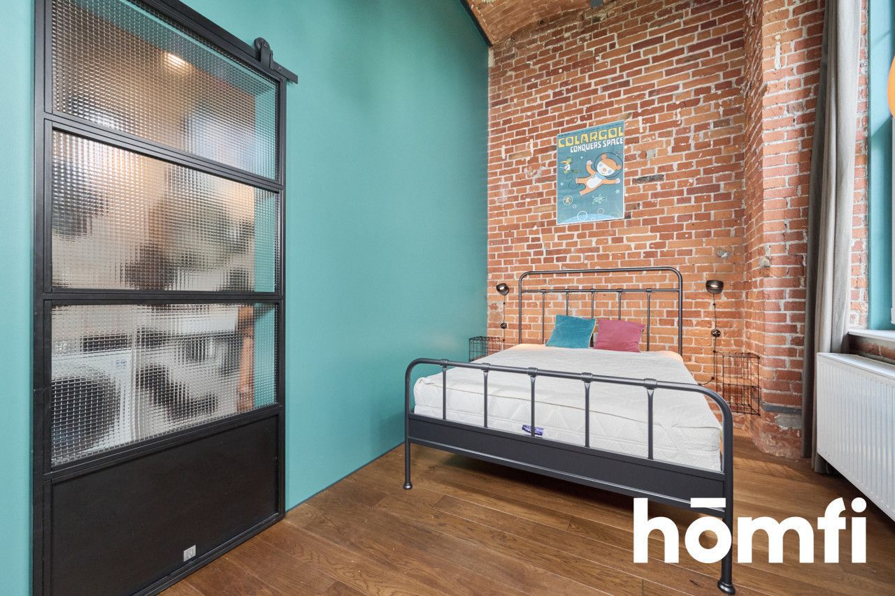 Loft 49m2 w Nowej Papierni z ogródkiem od zaraz - Mieszkanie - Wynajem - Wrocław, Krzyki