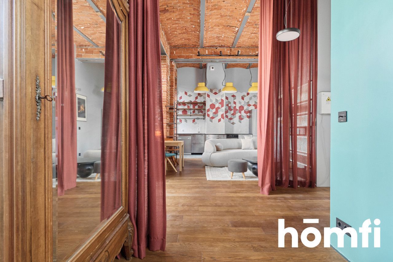 Loft 49m2 w Nowej Papierni z ogródkiem od zaraz - Mieszkanie - Wynajem - Wrocław, Krzyki