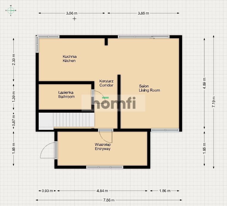 Dom bliźniak w centrum Kozienic - do zamieszkania - Dom - Sprzedaż - Kozienicki, Kozienice